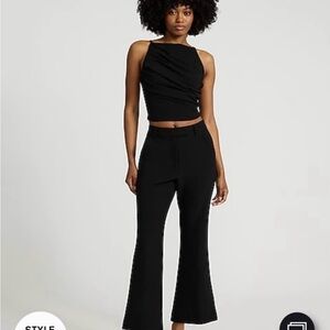 Express petite flare pant